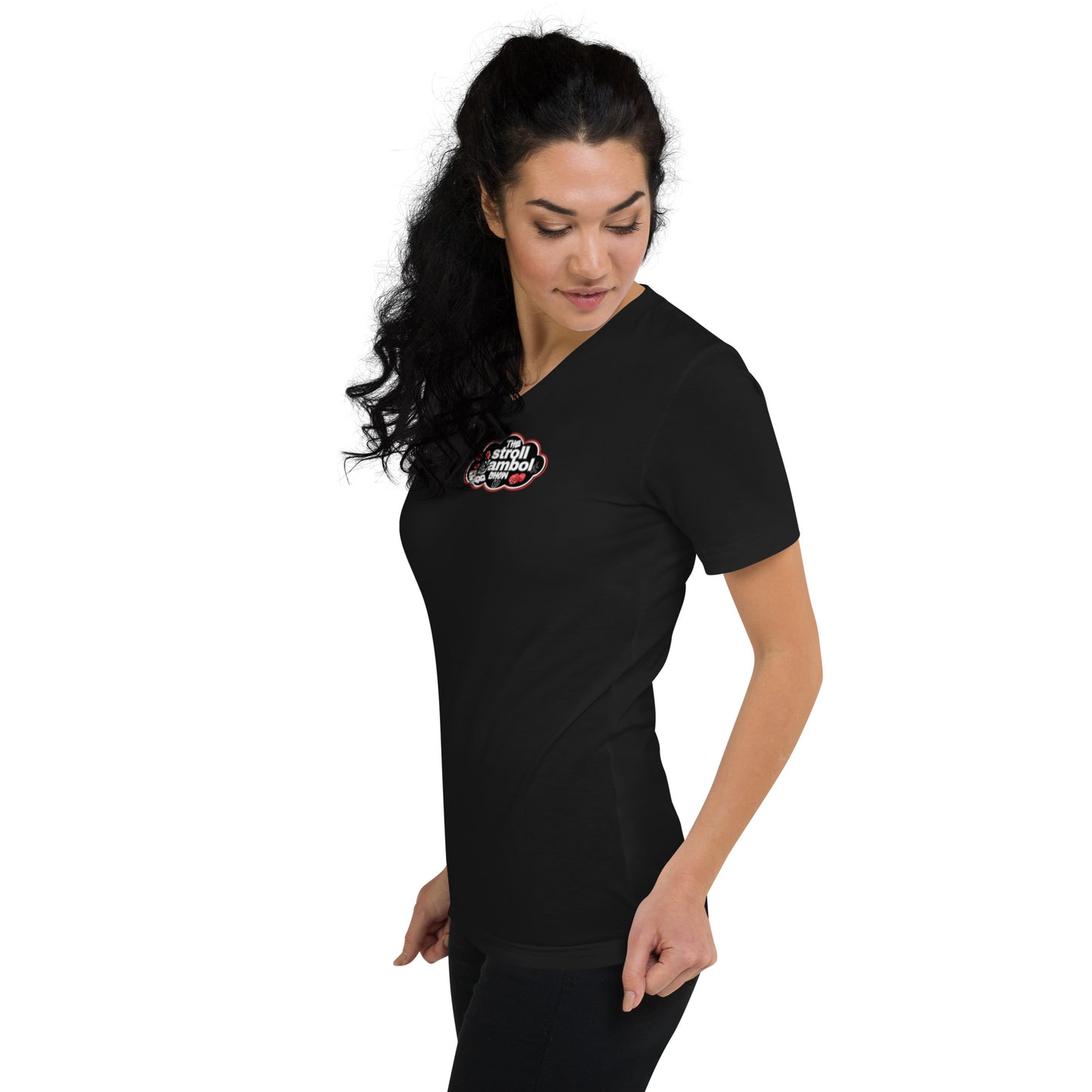 Women's Short Sleeve V-Neck T-Shirt