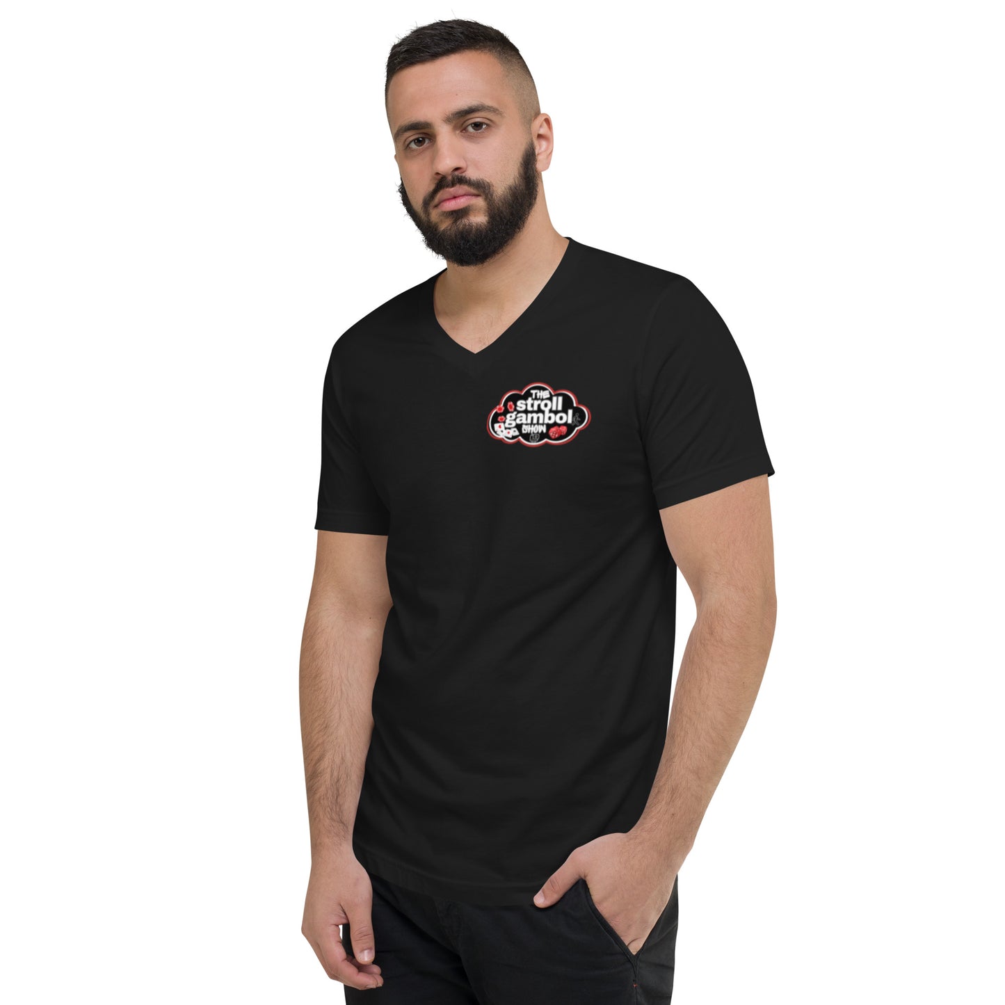 Men's Short Sleeve V-Neck T-Shirt