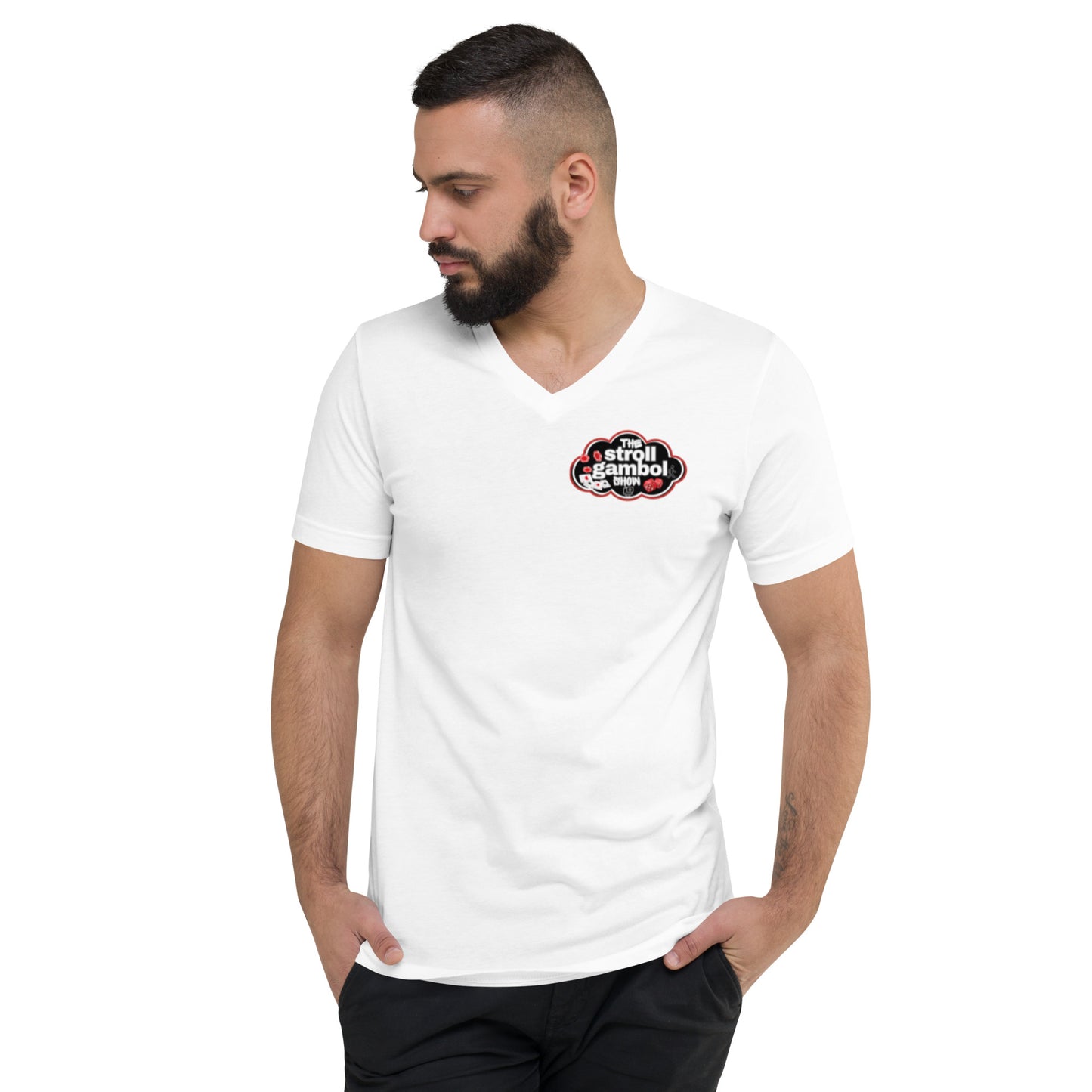 Men's Short Sleeve V-Neck T-Shirt