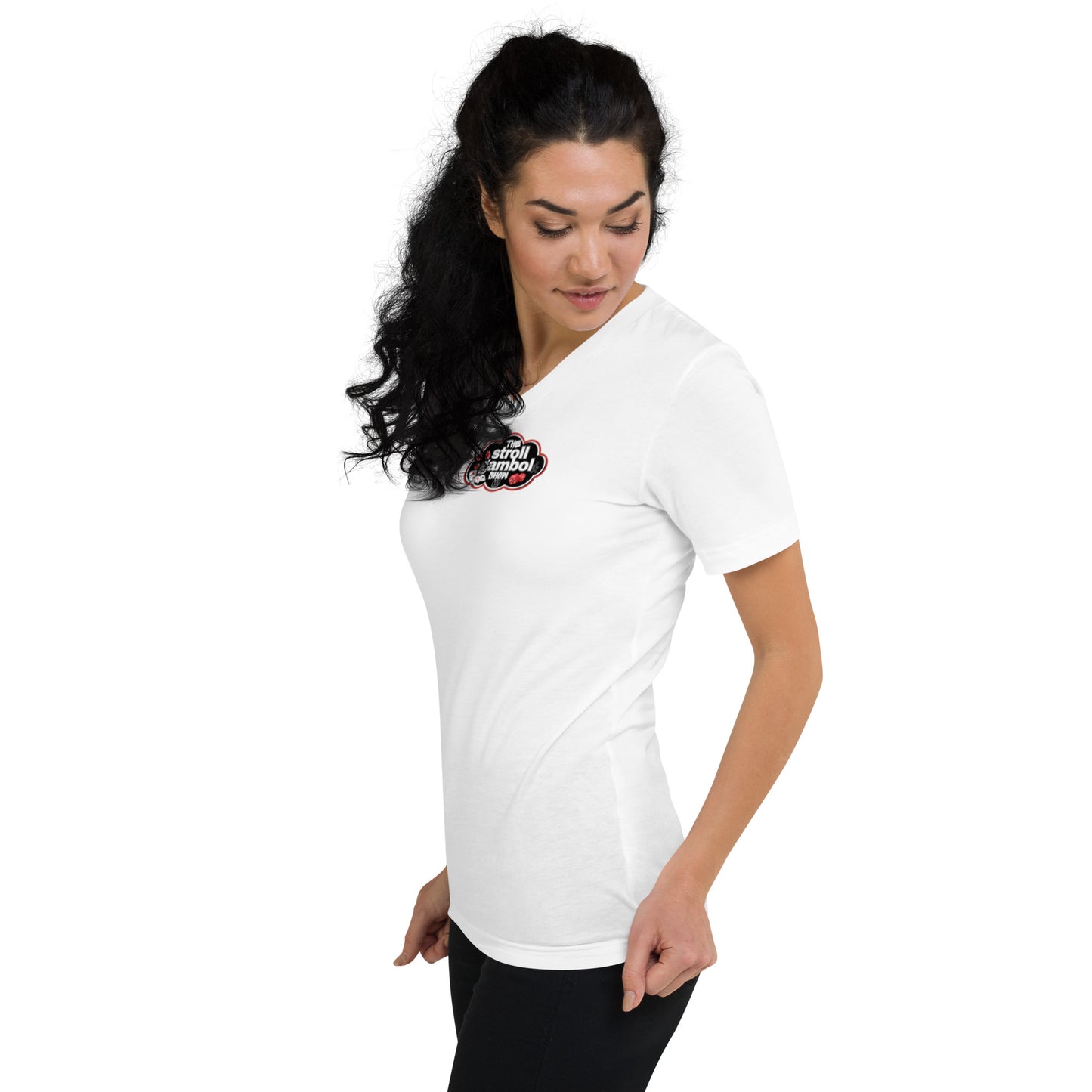 Women's Short Sleeve V-Neck T-Shirt